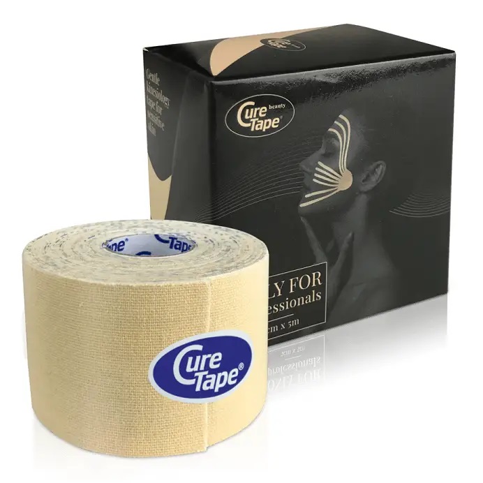 Кинезиотейп для лица CureTape Beauty 5 см x 5 м
