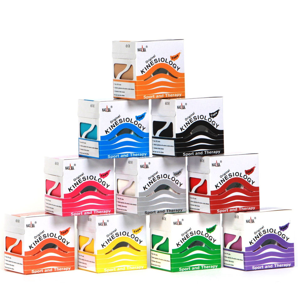 Кинезио тейп Nasara  5 см х 5 м