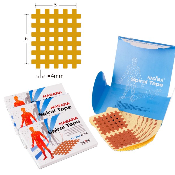 Кросс тейп C 5.7 х 4.5 см 0,5 упаковки