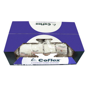 Самофиксирующий эластичный бинт Coflex Andover 5,08 см х 4,6 м белый