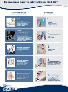 Гидрогелевый пластырь Skin-On-Skin комплект 2Toms