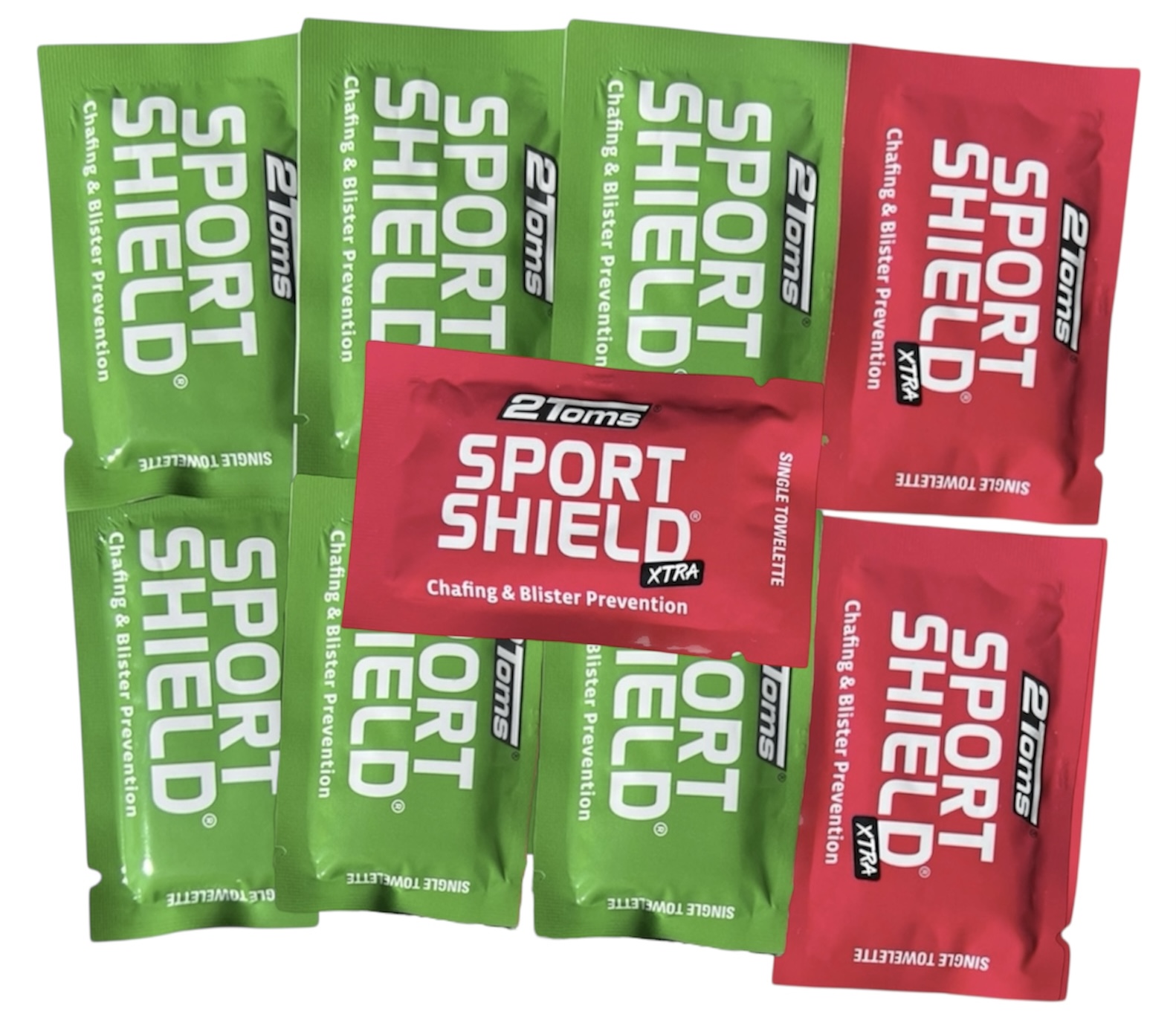 9 серветок, засіб проти натирання  2Toms